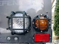 Lampenschutzgitter hintere runde Beleuchtung - Defender